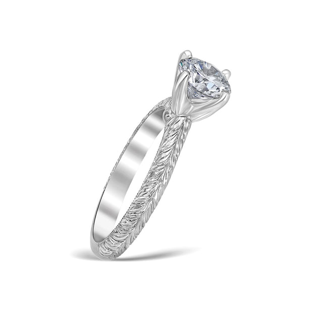 Melanie Solitaire Engagement Ring – Cheryl Fornash Jewelers