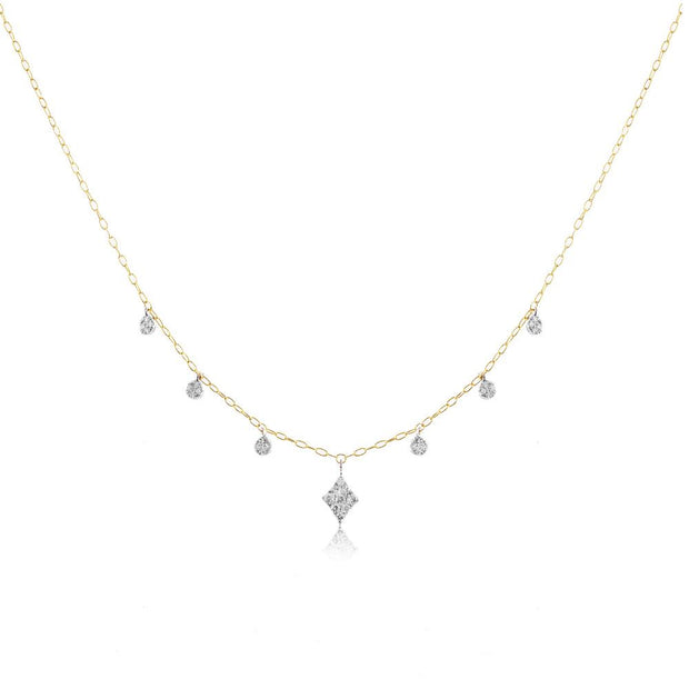 Meira T Dainty Diamond Layering Necklace