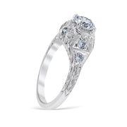 Isabella Vintage Style Engagement Ring
