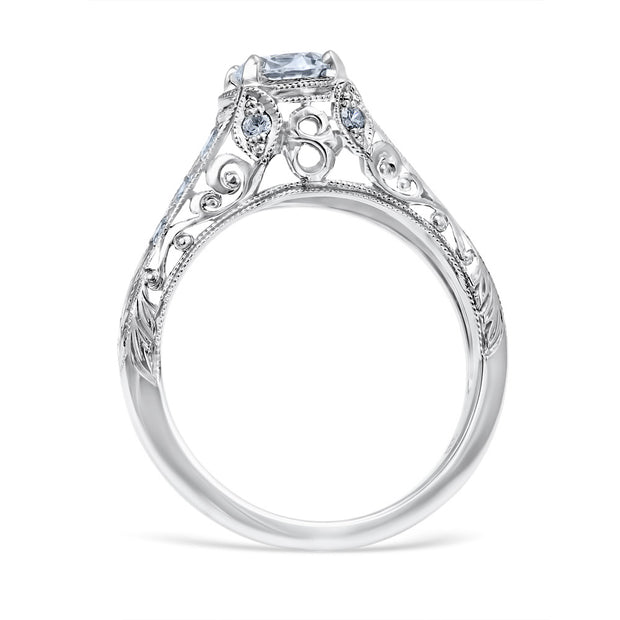 Monica Vintage Style Engagement Ring