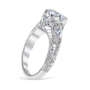 Venetian Crown Engagement Ring