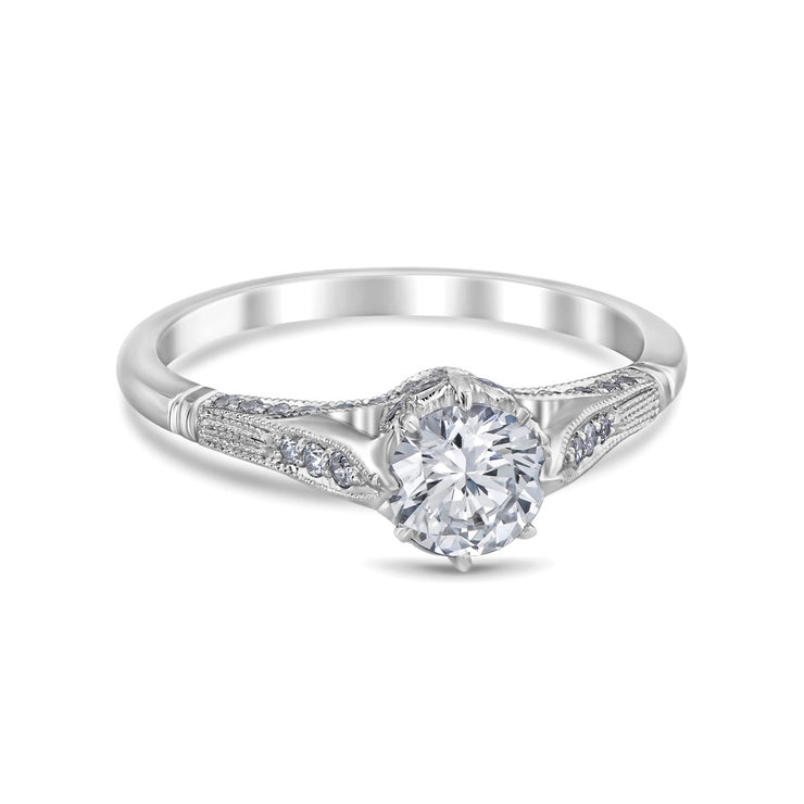 Lucilla Vintage Style Engagement Ring