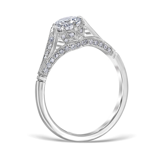 Lucilla Vintage Style Engagement Ring