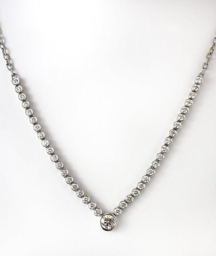4 Carat Diamond Necklace