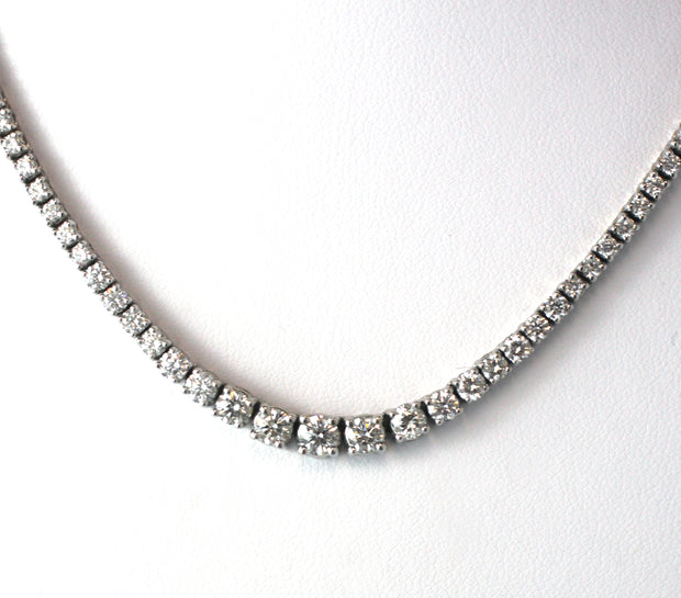 6.66 Carat Diamond Necklace