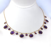 Herco Amethyst Multi Stone Necklace