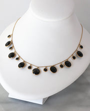 Herco Black Onyx Multi Stone Necklace
