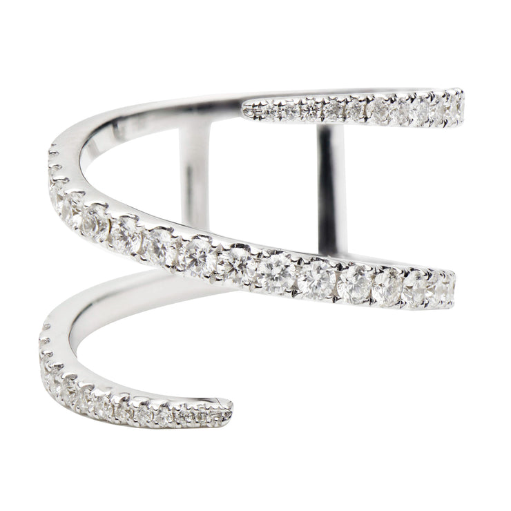 DSL Diamond Twist Ring